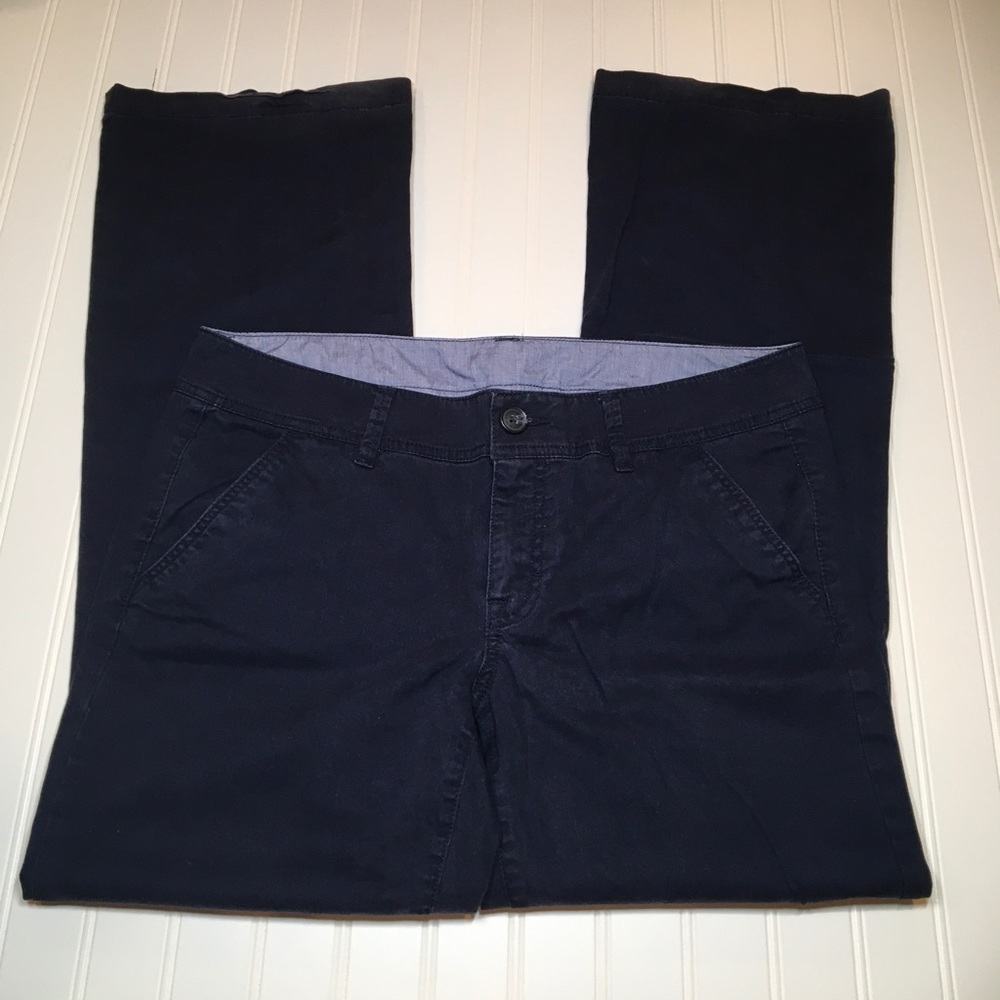 3 pair bundle of AE Navy Flare Chinos size 12 Reg